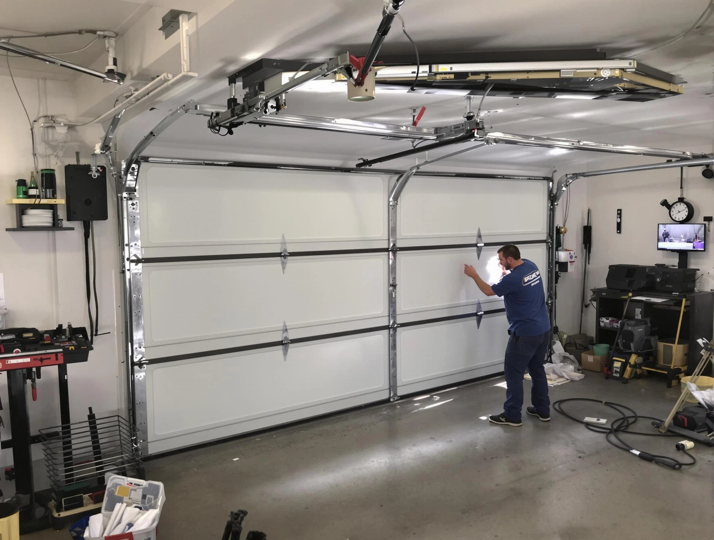 Professional garage door repair service by Columbine Garage Door Repair in Columbine