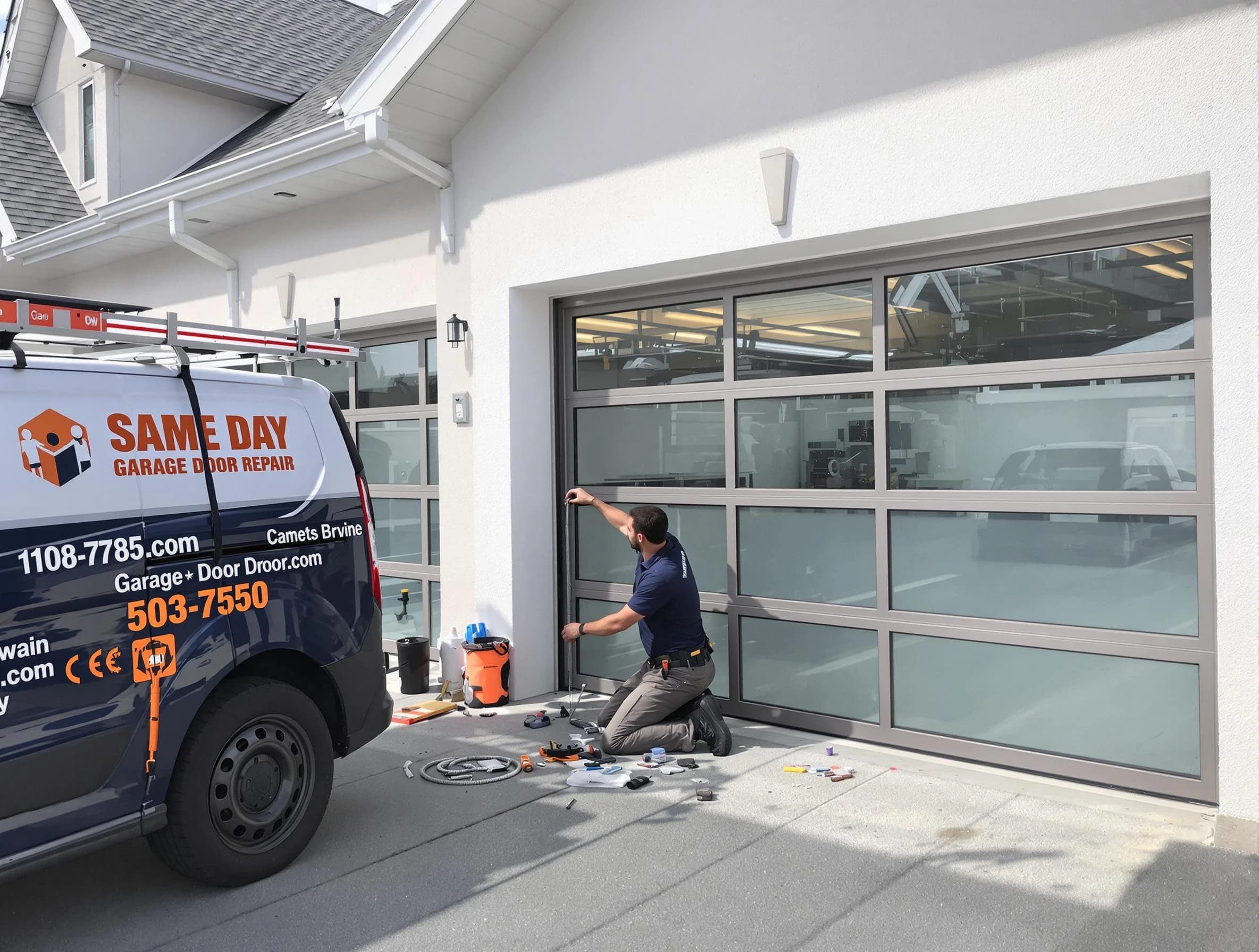 Same-day garage door repair service by Columbine Garage Door Repair in Columbine