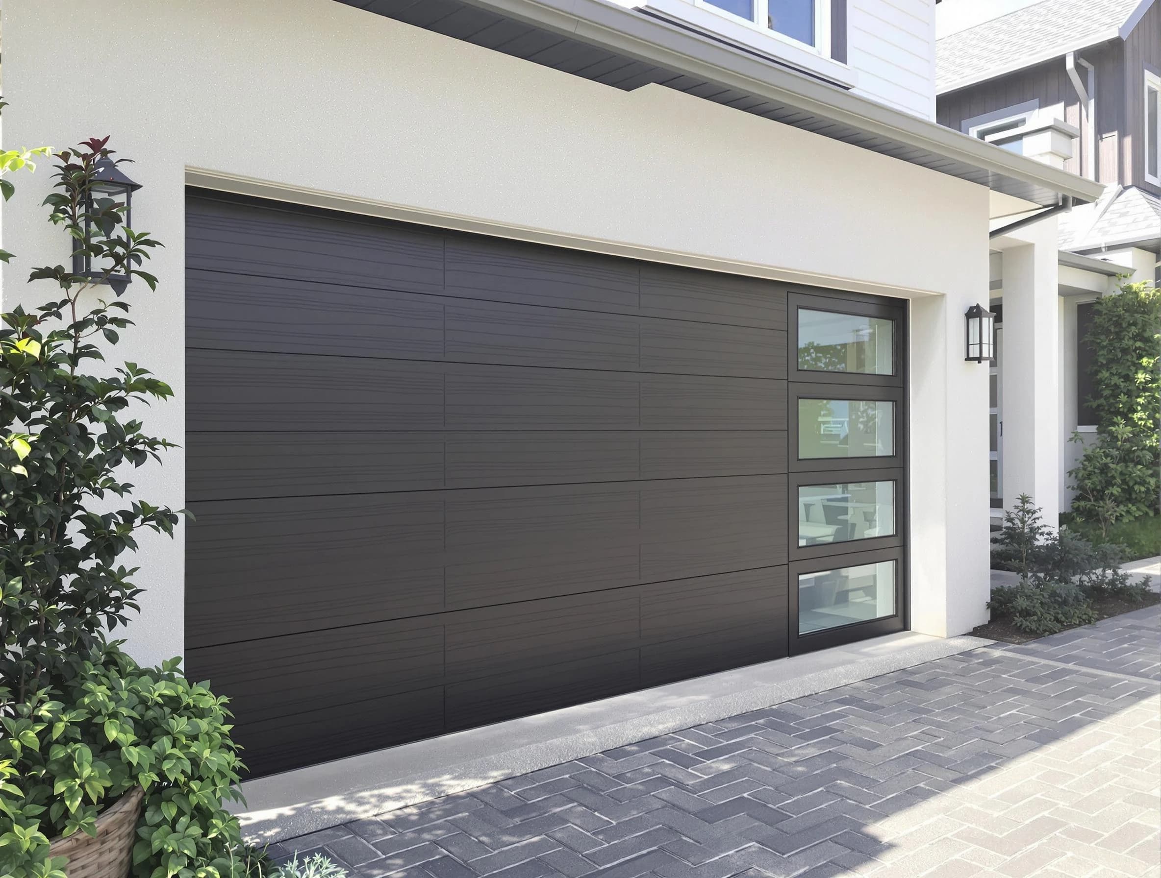 Custom garage door installation by Columbine Garage Door Repair in Columbine