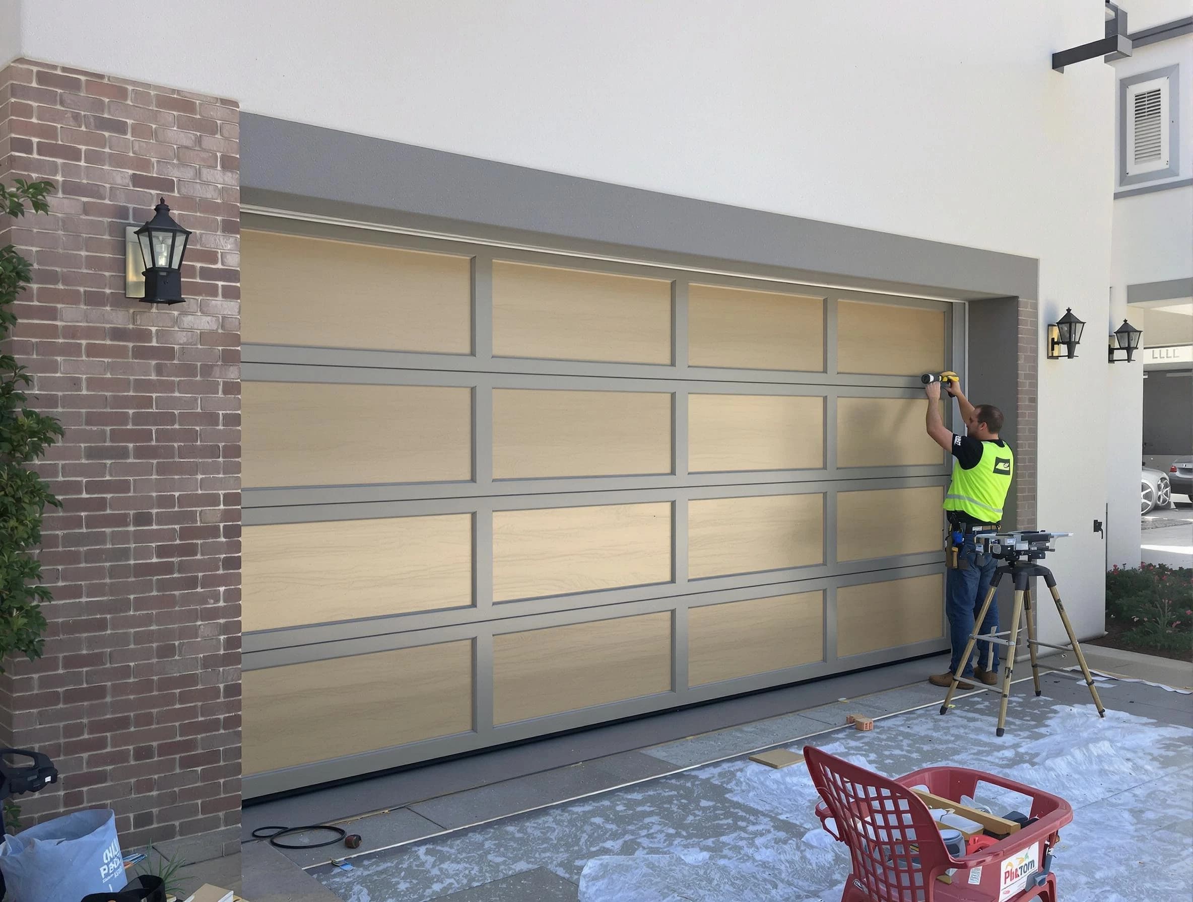 Garage door replacement service by Columbine Garage Door Repair in Columbine