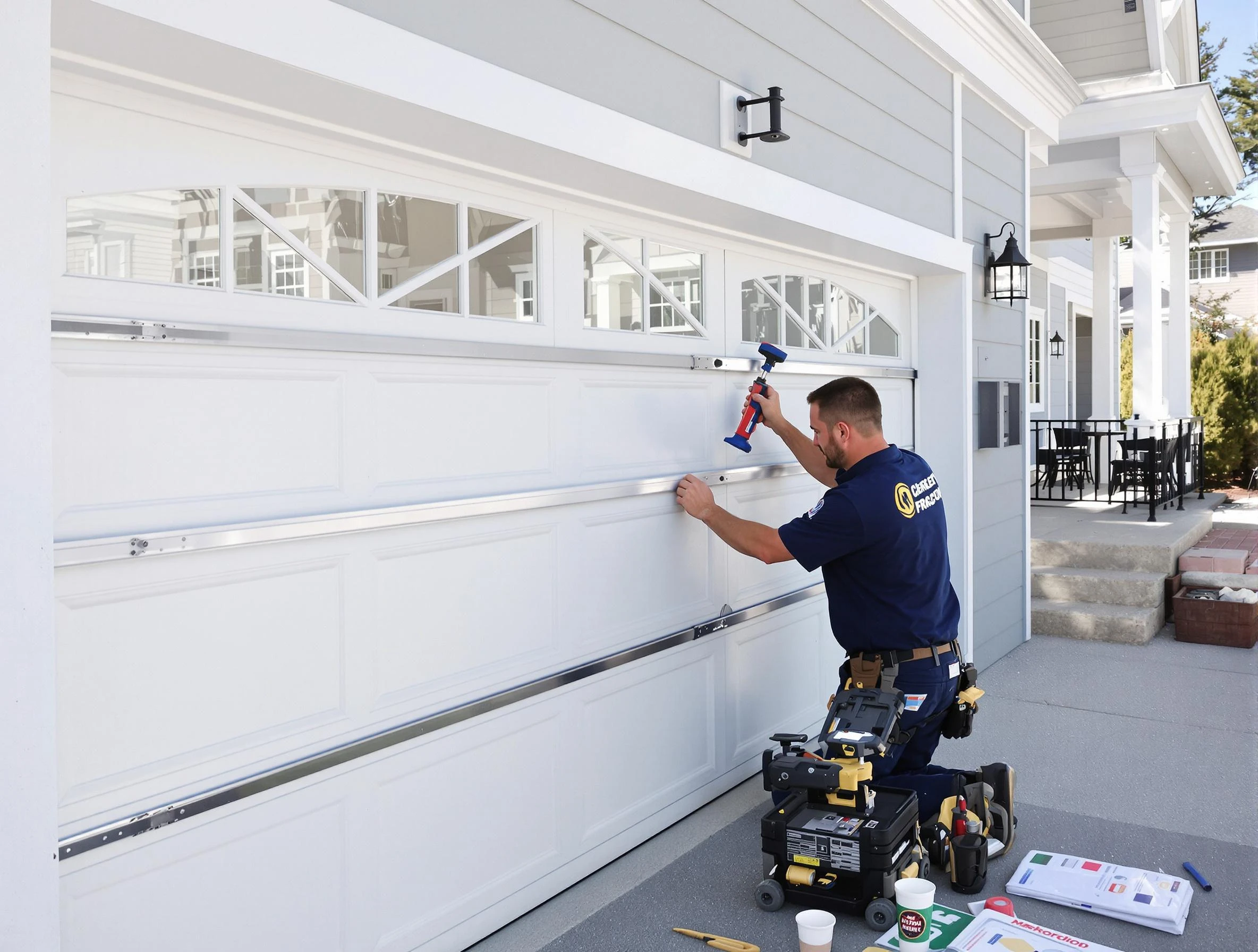 Professional garage door installation by Columbine Garage Door Repair in Columbine