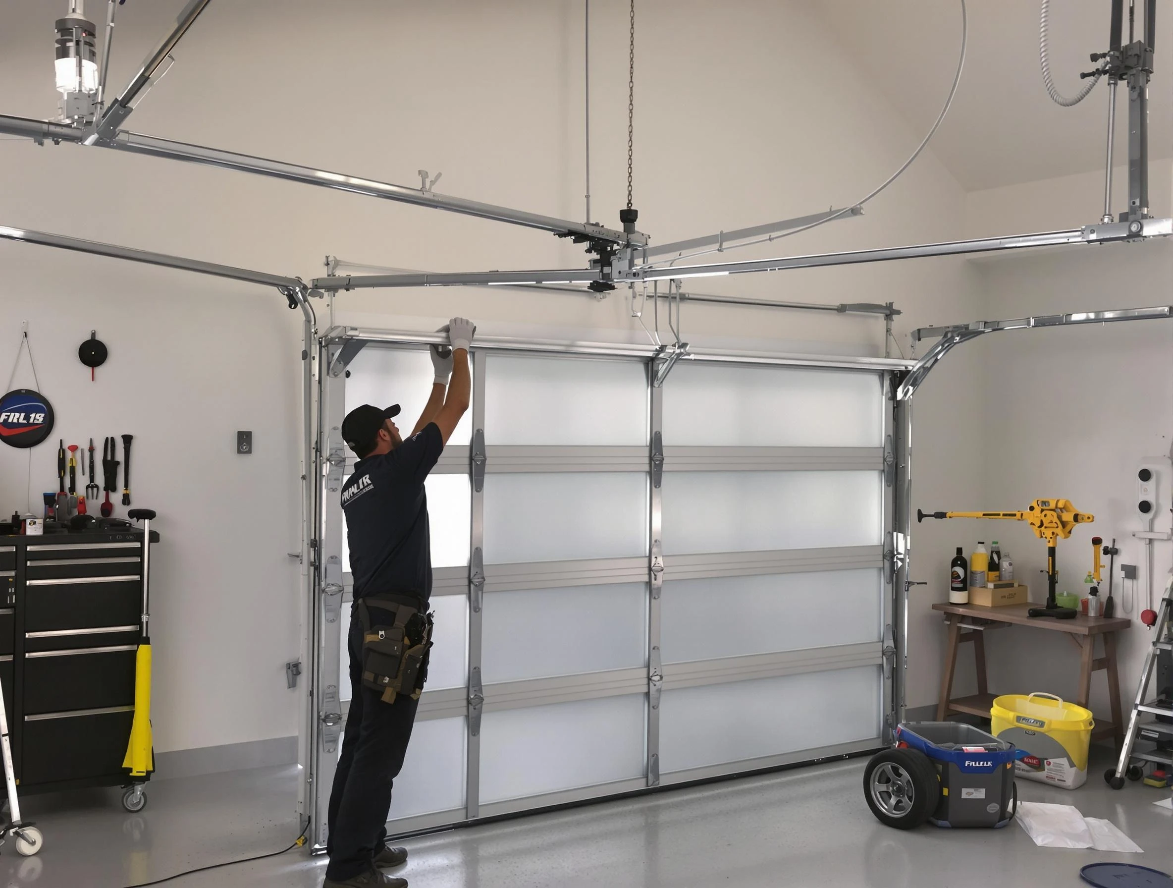 Columbine Garage Door Repair certified team performing precision garage door installation in Columbine