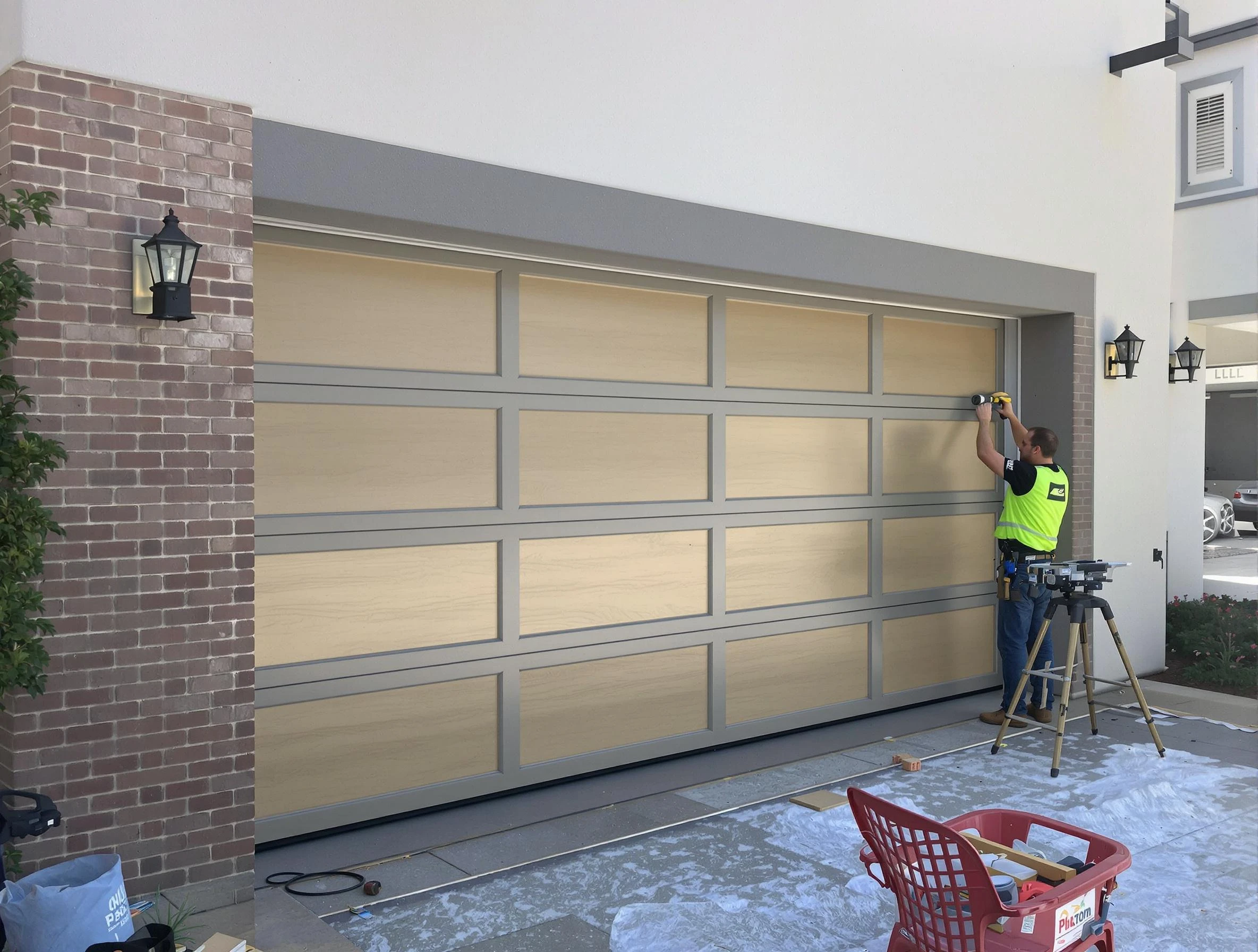 Garage door replacement service by Columbine Garage Door Repair in Columbine